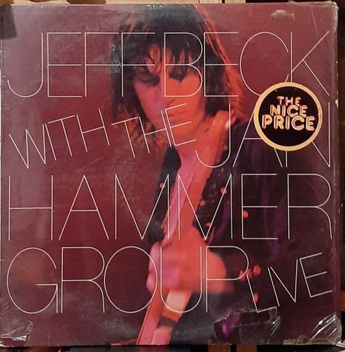 Disco Lp Jeff Beck With The Jan Hammer Group Live #5666