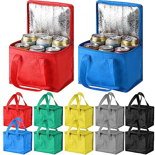 Norme 12 Packs Bolsas De Almuerzo Aisladas Bulk, Zdk5y