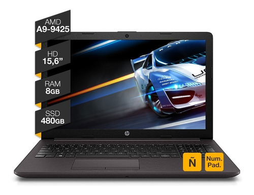 Notebook Hp A9 9425 8gb Ram 480gb Ssd Win 10