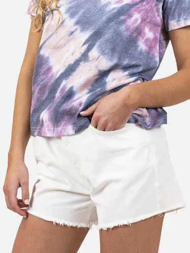 Short Jeans 5b1939 Mujer Blanco Maui And Sons