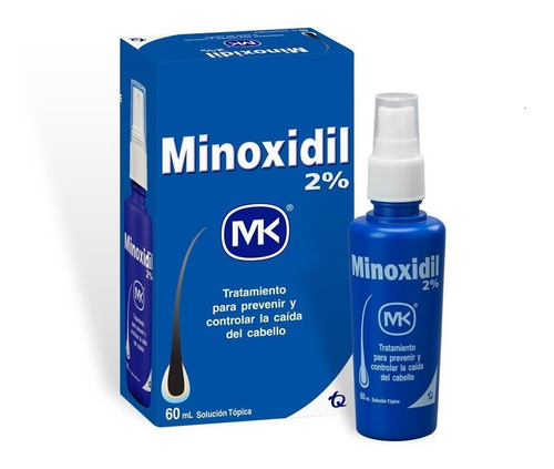 Imagen 2 de 4 de Minoxidil Mk Solución Tópica 2% Frasco X 60 Ml