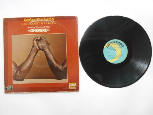 Lp Vinilo Carlos Barberia Orq Kubavana Chevere Edic Usa 1975