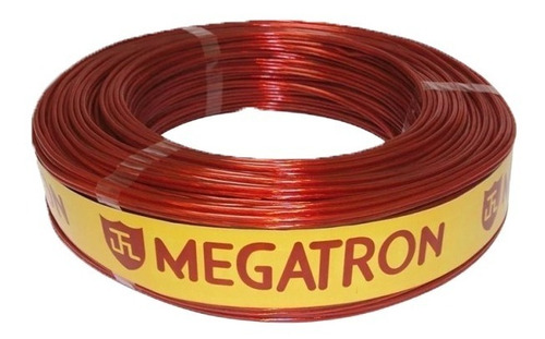 Fio Polarizado Cristal 0.875mm 12 Awg Rolo 100m Megatron