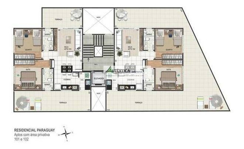 Imagem 8 de 13 de Cobertura Residencial À Venda, Carmo, Belo Horizonte - Co0167. - Co0167