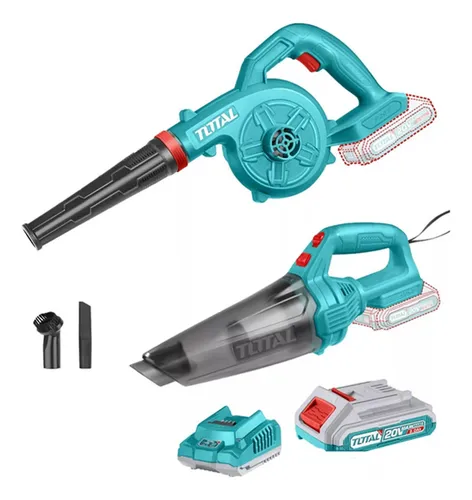 Kit Aspiradora + Soplador Inalámbrico 20v Total Tosli240998