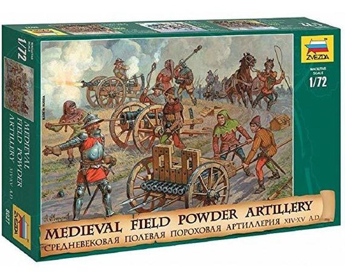 1/72 Medieval Field Powder Artillery