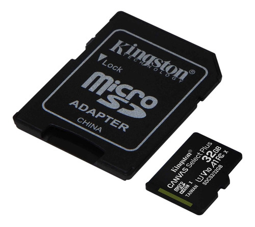 Memoria Micro Sd Kingston De 32gb Clase 10 - Dixit Pc