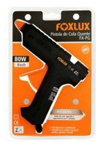 Pistola Para Silicone Foxlux Bivolt Grande 80w.
