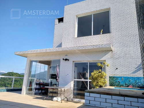 Imagem 4 de 30 de Duplex Com Vista Ao Mar Em Bertioga - Ap00487 - 70997279