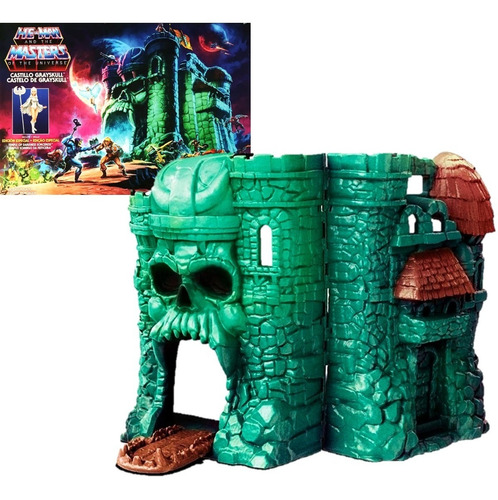 Motu Castillo Grayskull Origins Masters Of The Universe Gray
