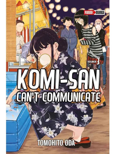 Manga Komi San Cant Communicate Tomo 3 Panini Mexico