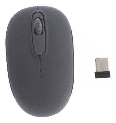 Mouse Optico Inalambrico Para Pc Conexión Por Usb Bateria Aa