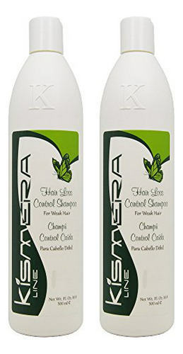 Shampoo Control Caída Cabello  16.9oz (set De 2)