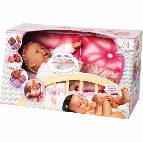 BONECA NINOS REBORN MENINO - COTIPLAS - Estripulia