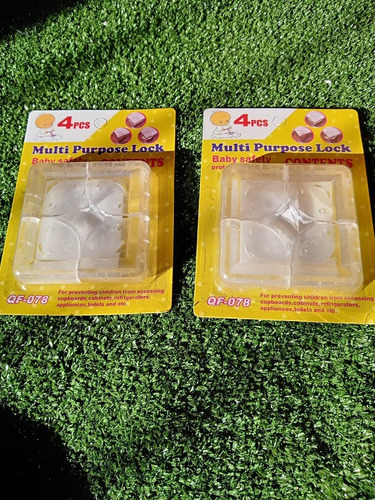 Pack 8 Protectores Esquina Silicona Transparente Muebles