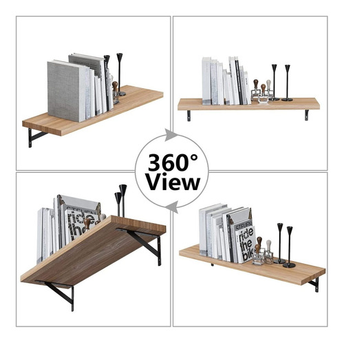 Soportes De Estante De 12 Pulgadas, Kersally, Paquete De 6 S