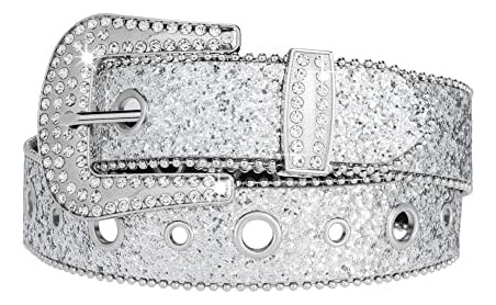 Vikodah, Cinturón Occidental Con Diamantes De Imitación Para