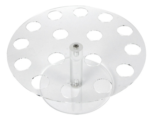 Expositor Para Helados De Acrílico Transparente Con Soporte