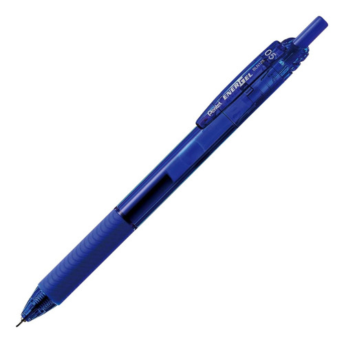 Lápiz Gel Energel S Needle Tip 0,5 Mm Pentel Colores Tinta Azul Exterior Azul