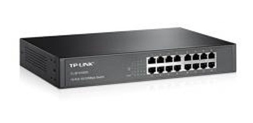 Switch Tp Link Sf1016ds 16 Puertos 10100 Metalica Rackeable