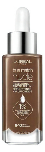 Base de maquiagem em sérum L'Oréal Paris True Match Tinted Serum Hyaluronic Tinted Serum tom deep 8-10  -  30mL 30g