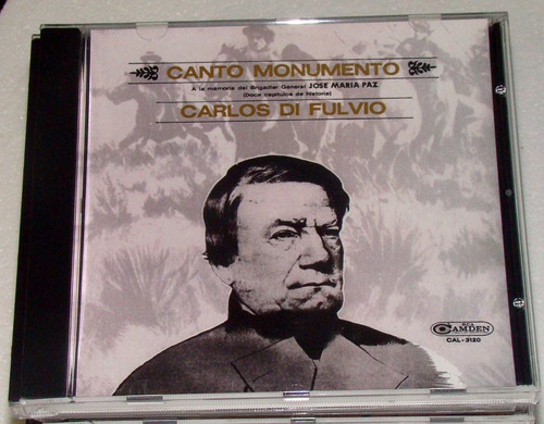 Carlos Di Fulvio Canto Monumento Cd Bajado De Lp / Kktus 