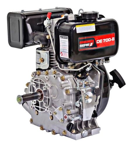 Motor Kawashima 3600rpm 7hp Partida Manual Á Diesel 4 Tempos