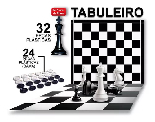 Tabuleiro de jogo de xadrez de estratégia