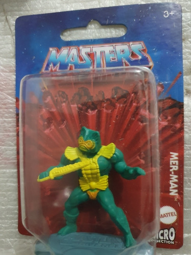Micro Figuras He-man Skeletor Orko Mer-man, Man-an-ar Mattel