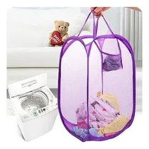 Comprar Canasta Cesta Plegable Infantil Para Ropa Sucia Rosada