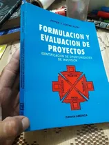 Comprar Libro Formulacion Y Evaluacion De Proyectos Alegre Elera
