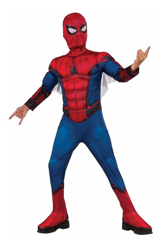 Disfraz Niño Spider-man Homec Hombre Araña Original Musculo