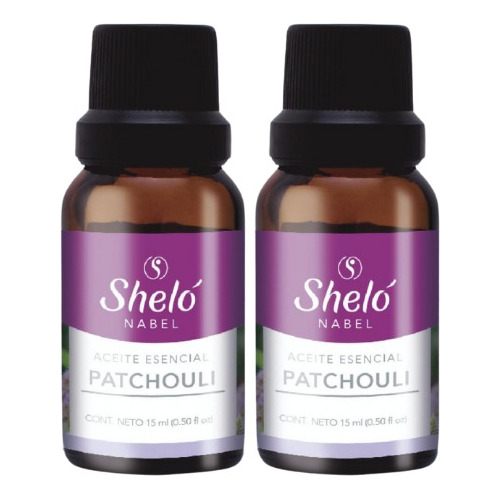 2 Pack Aceite Esencial Patchouli Shelo