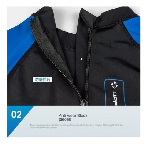 Traje De Buzo Superelástico Para Hombre Con Protección Solar