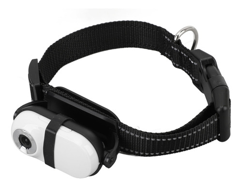Collar Para Mascotas Con Cámara Rastreadora De Perros, Blanc