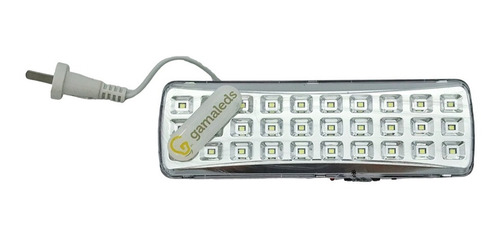 Luz De Emergencia Zurich 30 Leds Litio Recargable 220v