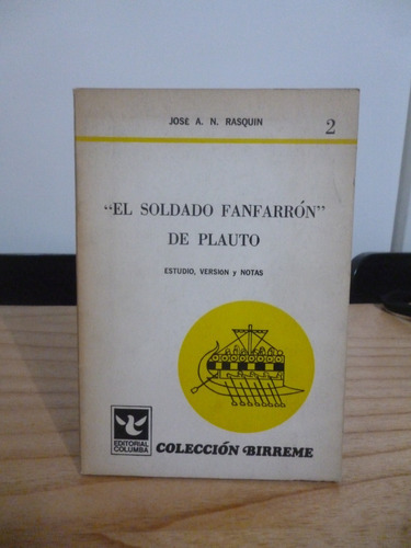 El Soldado Fanfarrón - Plauto