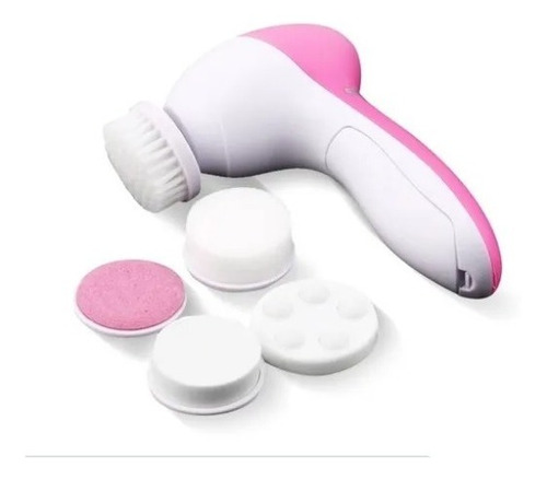 Imagen 1 de 3 de Cepillo Facial 5 En 1 Exfoliante Limpiador Rostro Skincare
