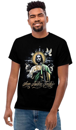 Playera San Judas Tadeo Diseño 02 Religion Playeras Beloma