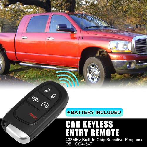 Llave Control Remoto For Ram 1500 2500 3500, 5 Botones