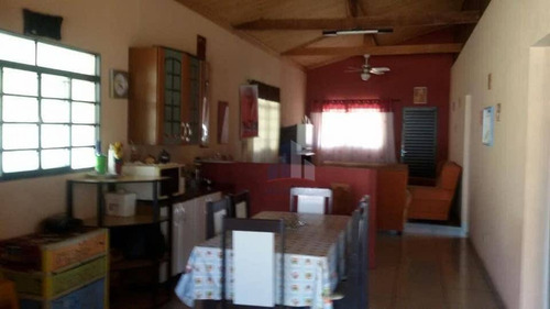 Chácara Com 3 Dormitórios À Venda, 2000 M² Por R$ 380.000 - Cercado - Araçoiaba Da Serra/sp - Ch0016