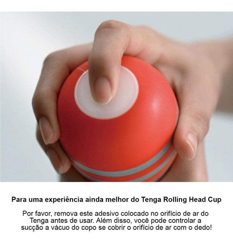 Masturbador Tenga Rolling Head Cup, simula a una mujer en posición vertical