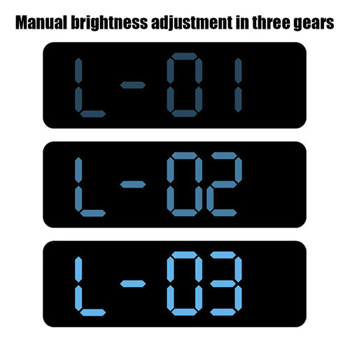 Reloj Electrónico Multifuncional Reloj De Pared Digital Led