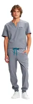 Comprar Pantalon Resorte Casual Medico Dr. Schatz Dr09 Gris Hombre