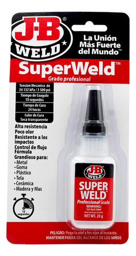 Pegamento Líquido Jb Weld 33120SPA