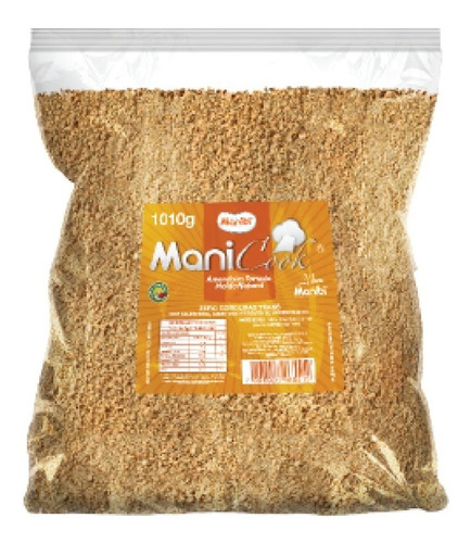 MANICOOK farinha se amendoim torrado moído natural 1.010 kg
