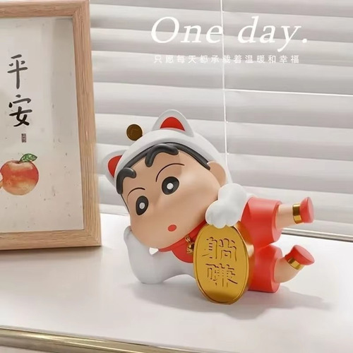\/ Modelo De Dibujos Animados De Crayon Shin-chan Acostado