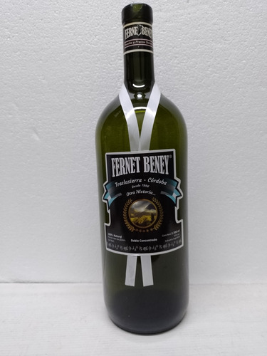 Botella Fernet Beney Traslasierra Córdoba 1500 Ml. Vacia 