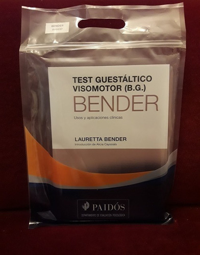 Test Guestaltico Visomotor Bender (equipo Completo) - Pd