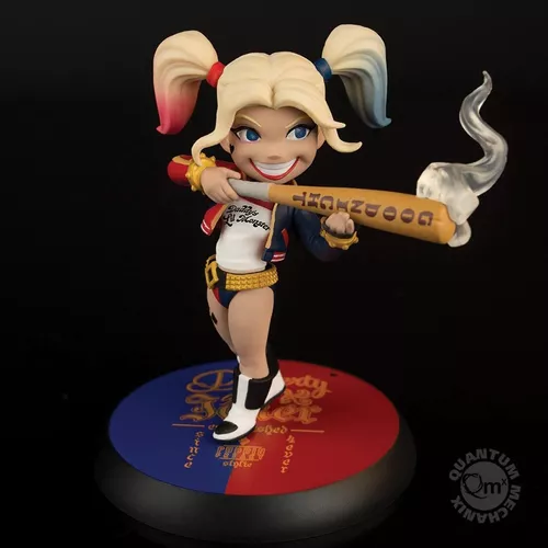 Boneca Arlequina 14cm - Harley Quinn Dc - Colecionável